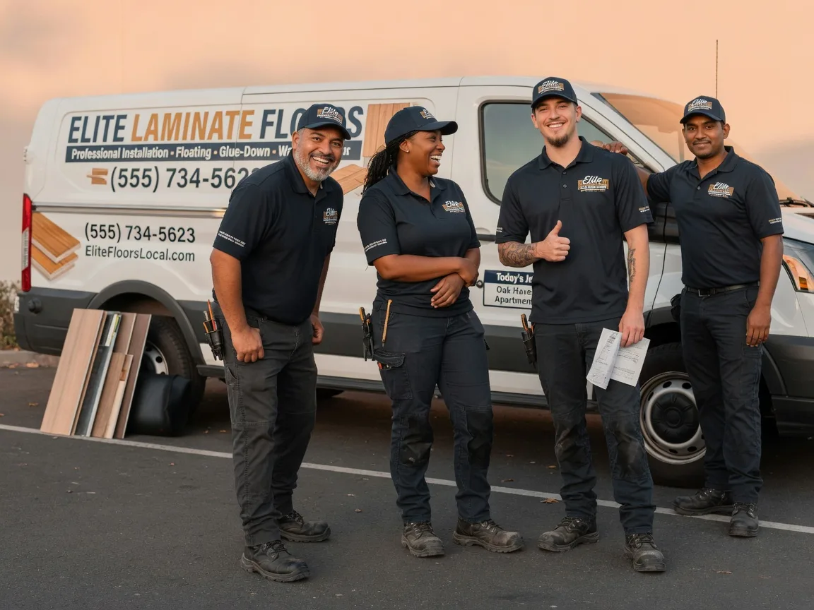 Laminate flooring installation company in Fenton, MI